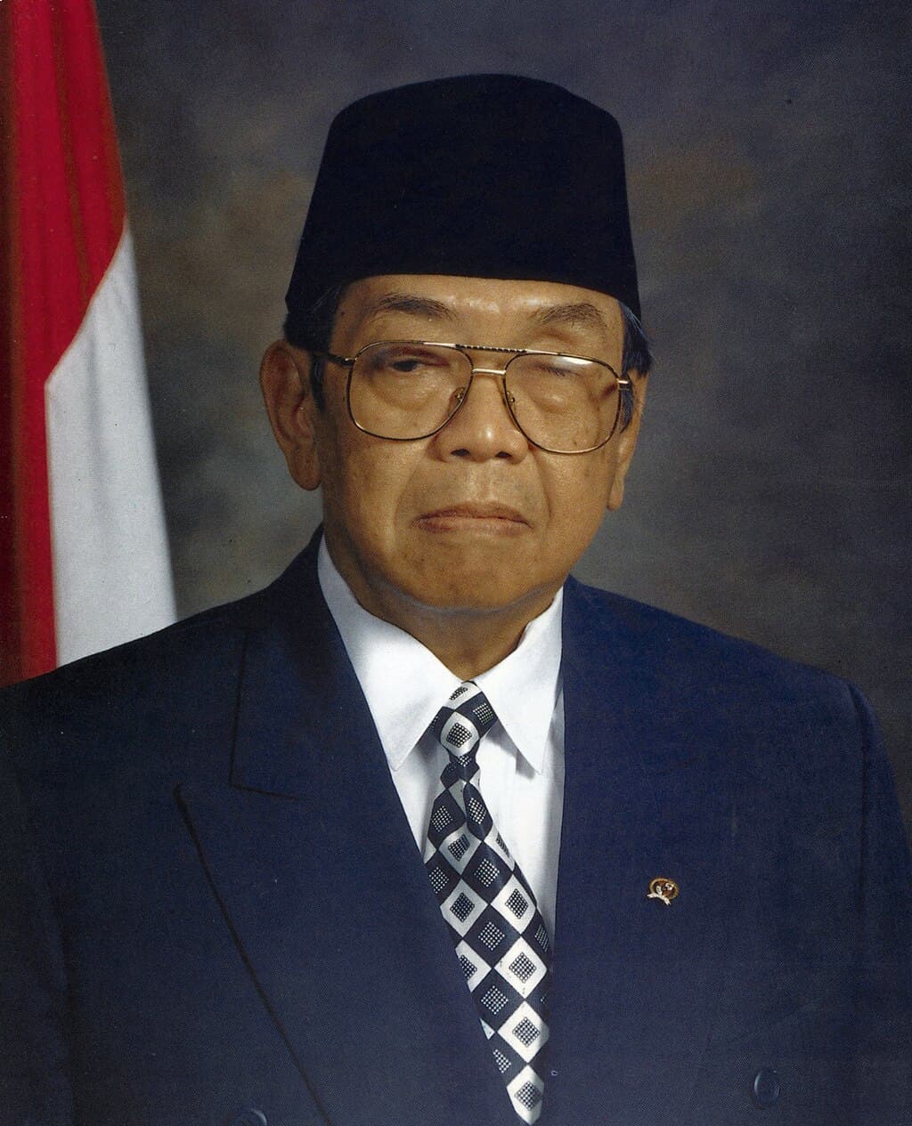 Potret resmi KH Abdurrahman Wahid (Gus Dur), penggagas Lakpesdam